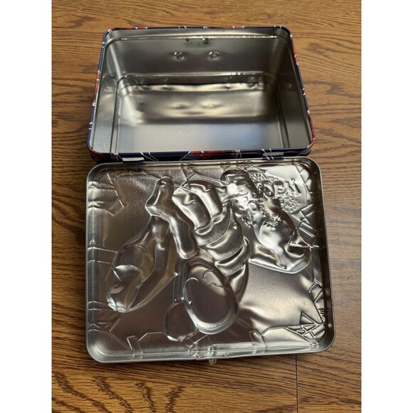 Spiderman Go Spidey! Tin Lunch Box Embossed 2013 - Picture 6 of 6